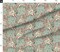 Woodland Christmas Birds Berries Cottagecore Country Christmas Rustic Farmhouse Cabincore Modern Farmhouse Traditional Red Berries Winter Snow Custom Printed Fabric by Spoonflower Various Fabrics by the Yard or Fat Quarter